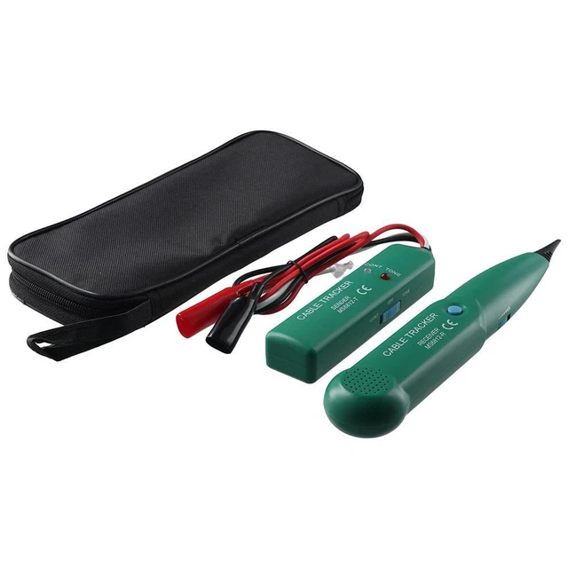 Verde Tracker cavo Ethernet Generatore di toni telefonici  Tester di continuità