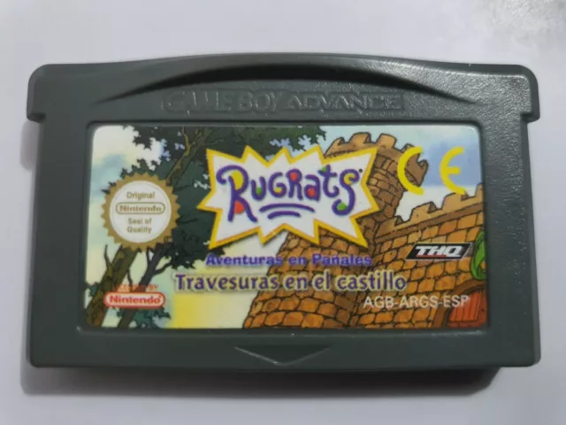 Rugrats Game Boy Advance GBA pal ESPAÑA SOLO CARTUCHO👇