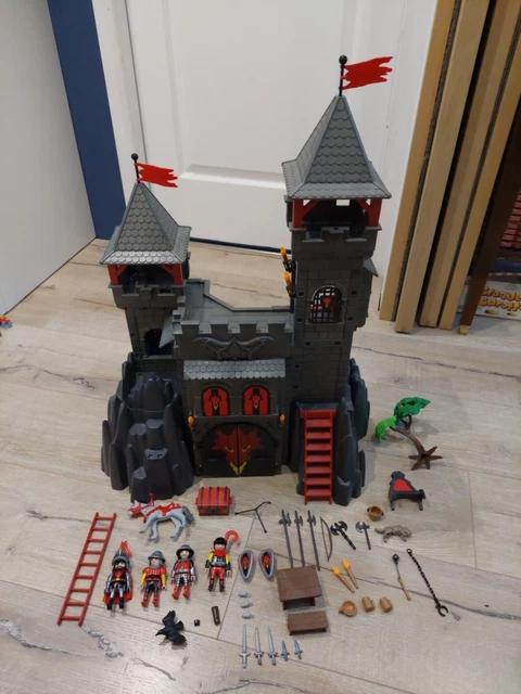 PLAYMOBIL LOT 3269/ Forteresse Du Dragon Rouge Château Chevaliers EUR