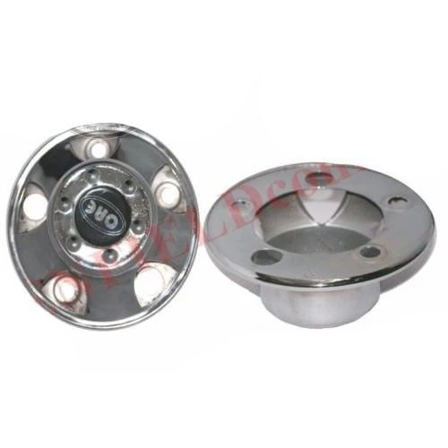 4 Coprimozzo Per Cerchi BBS - OD 100,8mm ID 53,7mm - Colore Argento, ABS, Ricambio 09.23.212 - 5