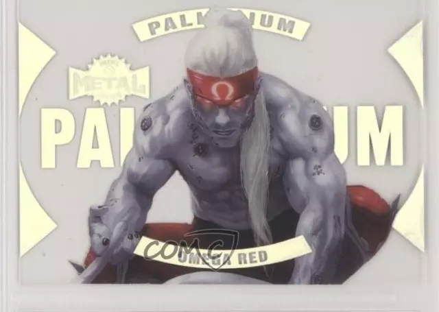 2020 Upper Deck Marvel X-Men Metal Universe Palladium Omega Red #3150