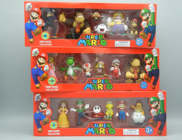 Super Mario Figuren / Figure Sets /Die Cast / Pull-Back / Keyring / Collectibles 2