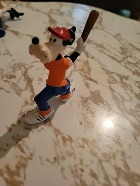 Vintage 1982 Bully Goofy Playing Baseball - PVC