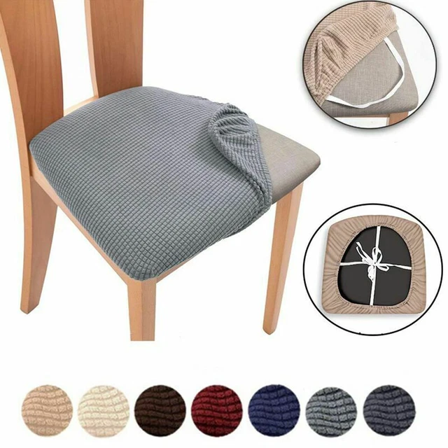 Removable Elastic Dining Chair Protector Slipcovers Chair Cover Seat Covers