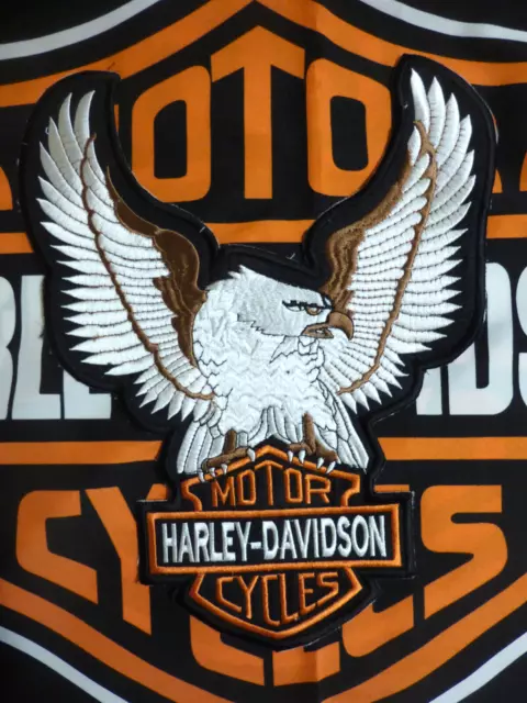 Harley-Davidson toppa patch aquila e Bar & Shield 24x30