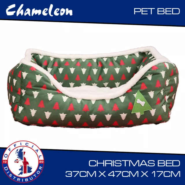 Christmas Pet Bed Dog Cat Puppy Kitten Cushion House Soft Warm Premium Luxury