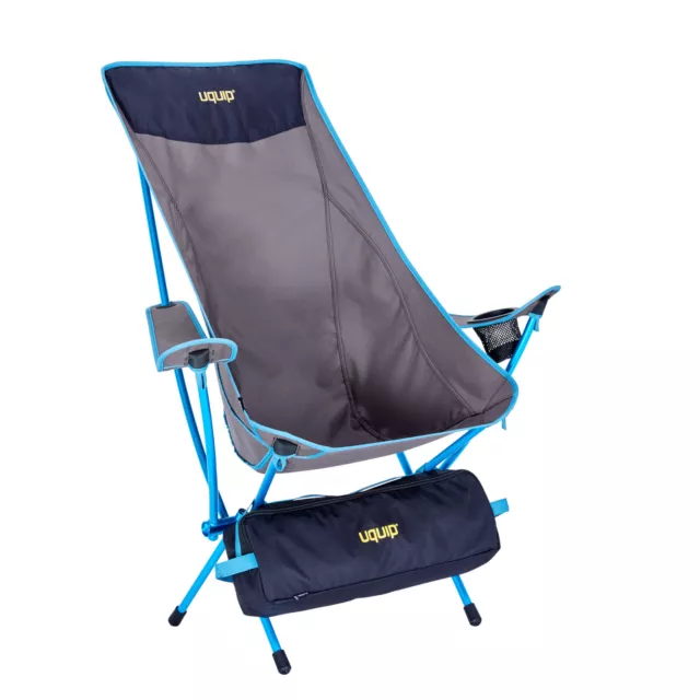 Uquip Infinity Folding Lounge Chair - Grey
