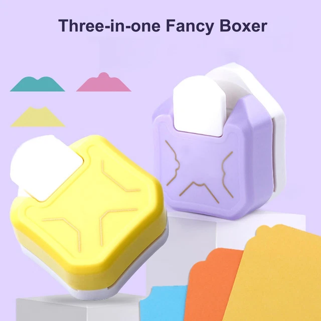 3in1 Corner Rounder Border Punch Round Corner Cutter DIY Tool 1K6G E0N9