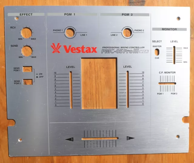 Vestax PMC-05 Pro 3 III VCA Faceplate, L@@K