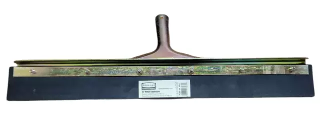 Rubbermaid Commercial Straight Floor Squeegee 18" Dual Moss Squeegees - 9C31