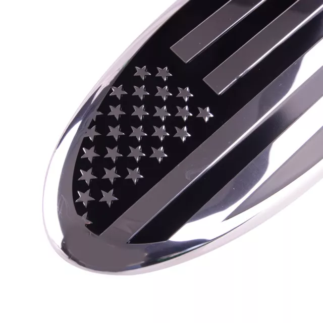 Front Grille Logo Emblem Badge Frame Cover Trim Fit for Ford F150 Explorer New 2