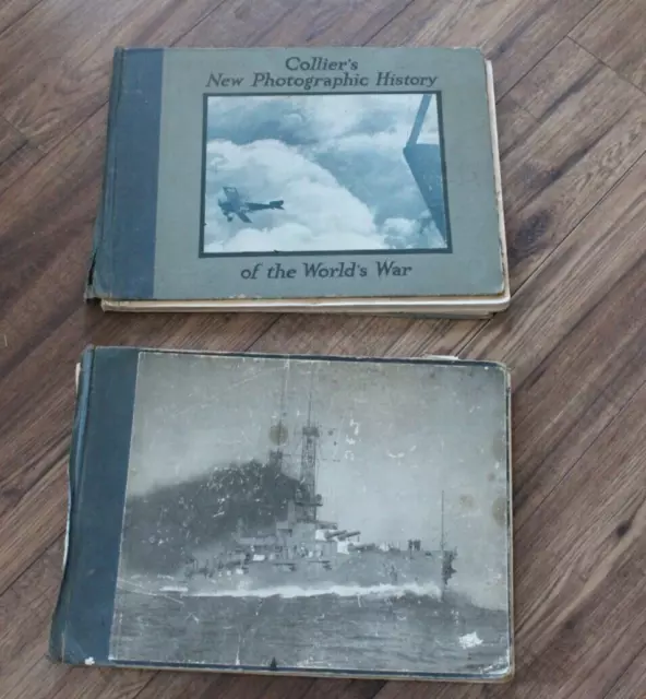 1918 - Collier’s Photographic History of World War I & The United States Navy!