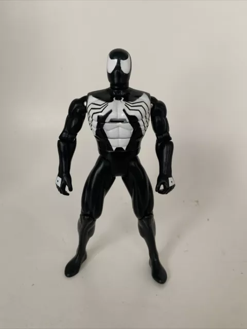 Spider-Man Animated Series Black Costume Web Lair Symbiote KB Exclusive ToyBiz