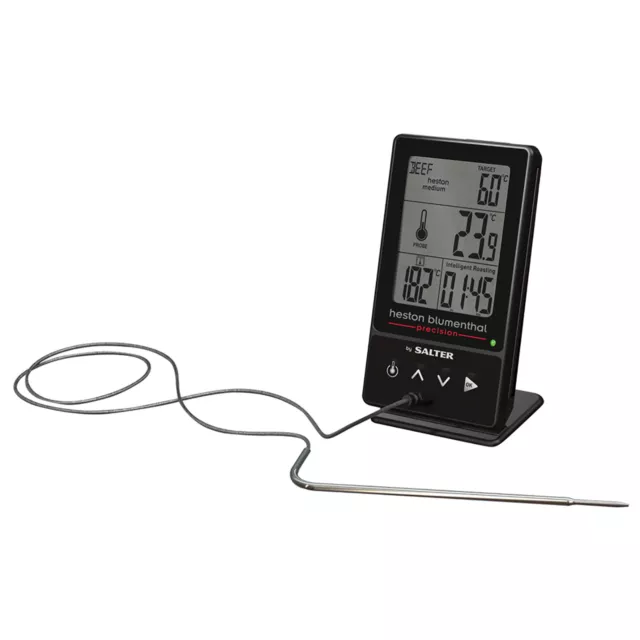 Salter Digital Thermometer Food Cooking Probe 5-in-1 Heston Blumenthal Precision