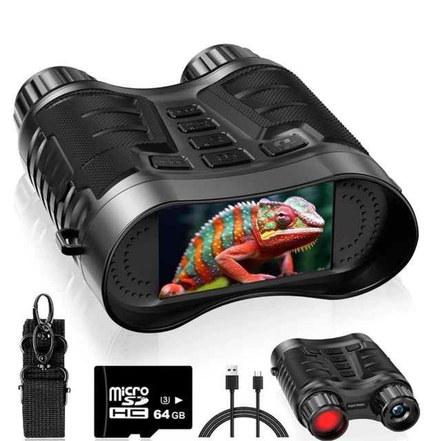 GTHUNDER DIGITAL NIGHT Vision Goggles Binoculars For Total Darkness