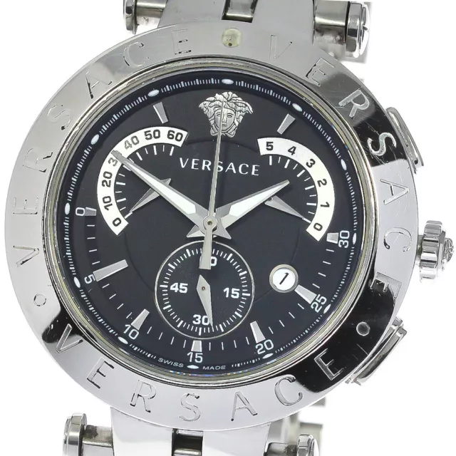 VERSACE V race 23C Chronograph black Dial Quartz Men's Watch_764081