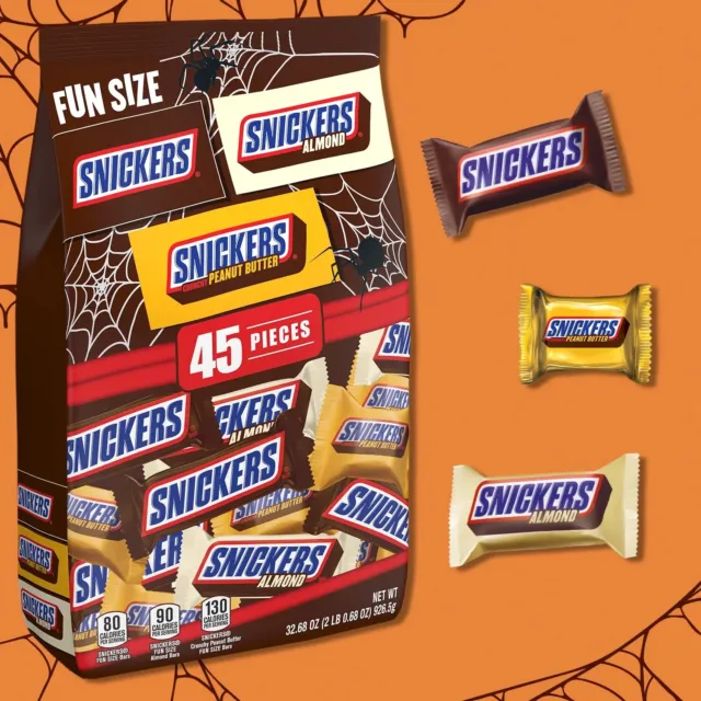 Snickers Almond Fun Size, 10.23 Oz. Bag