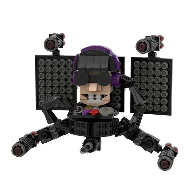 Camera Man Block SKIBIDI TOILET FLYING Man Building Blocks 340PCS $65.00 - PicClick AU