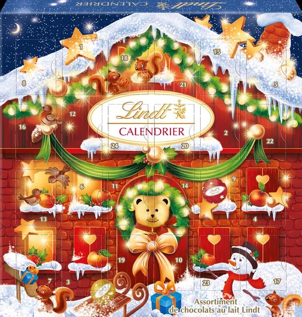 LINDT ADVENT CALENDAR 2022 Advent Calendar 2022 Lindt Chocolate 115g £