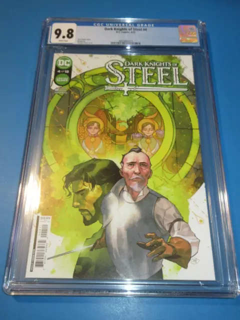 Dark Knights of Steel #4 CGC 9.8 NM/M Gorgeous Gem Wow