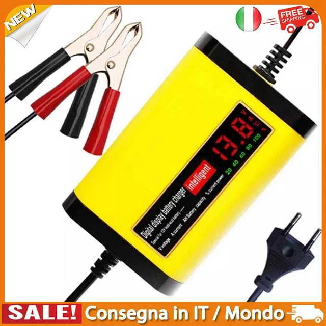 IT Caricabatteria per auto Caricabatterie per display a LED per motociclette per