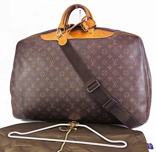 Authentic LOUIS VUITTON Alize Monogram Suitcase Travel Bag Luggage #46455