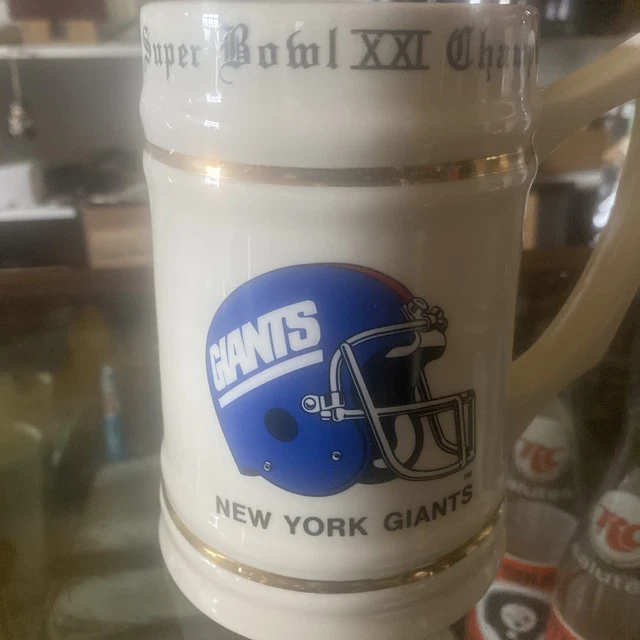 VINTAGE 1986 NY Giants Super Bowl XXI World Champions