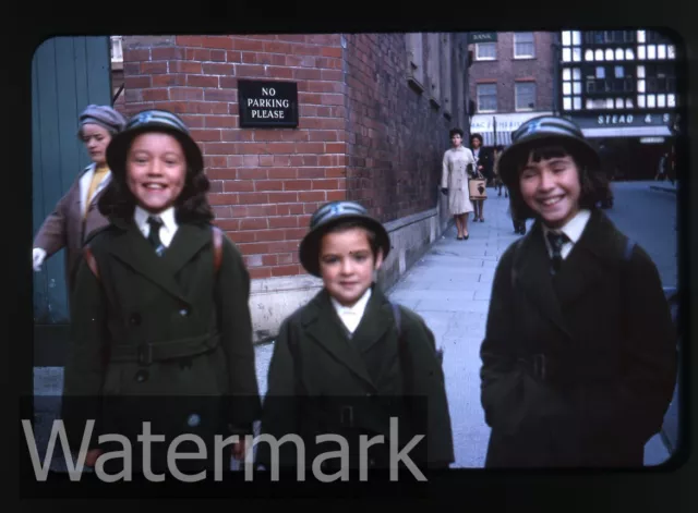 1965  Photo slide School Girls Chester England UK #2