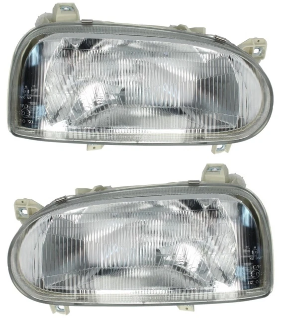 Phares Avant Gauche + Droit Pour VW Bora 1998-2005 - Halogène H4, Neufs, Marque TYC/DEPO