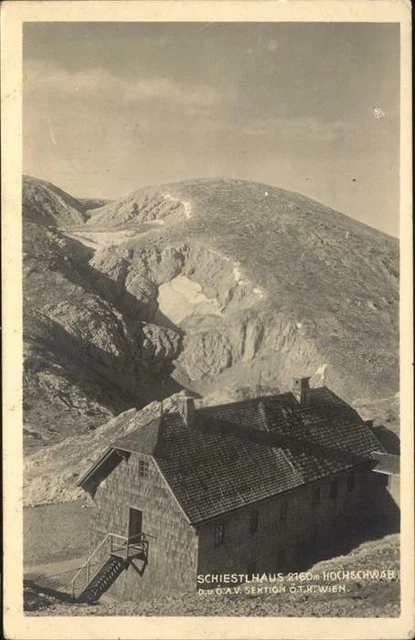 11267646 Hochschwab Schiestlhaus Hochschwab