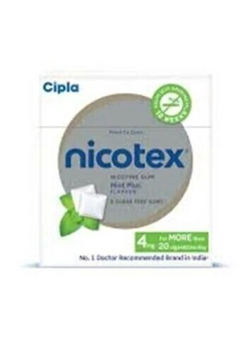 Chicle Cipla Nicotex 4 mg (153 chicles) como nuevo más envío gratuito