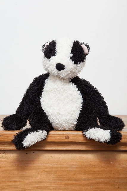 JELLYCAT BERTIE BADGER 50.00 PicClick UK