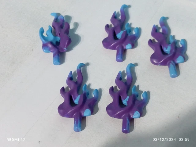 PLAYMOBIL X5 FLAMMES FEU MÉDIÉVAL CHEVALIERS MÉDIÉVAUX NOVELMORE ...