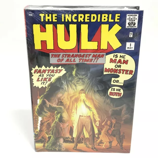 Incredible Hulk Omnibus Vol 1 Alex Ross Cover New Ptg Marvel Comics HC Sealed