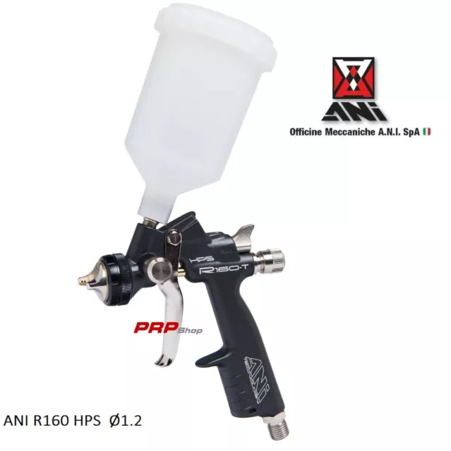 Ani R160/T Hps 1.2 Mini Aerografo Pistola A Spruzzo Verniciatura ex Ani R150/T 3