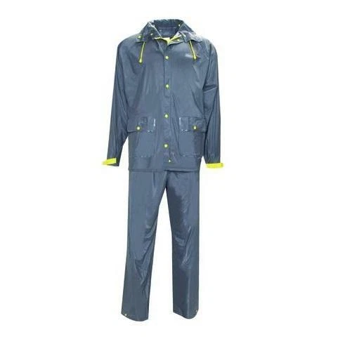 COLEMAN RAIN DEFENSE PVC Rain Suit Blue Size Medium 2 piece Pants Jacket Coat 21.03 PicClick