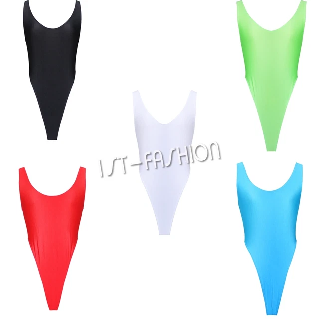 Maillot De Bain 1 Pièce Femme Pailleté Taille Haute - AMORESY