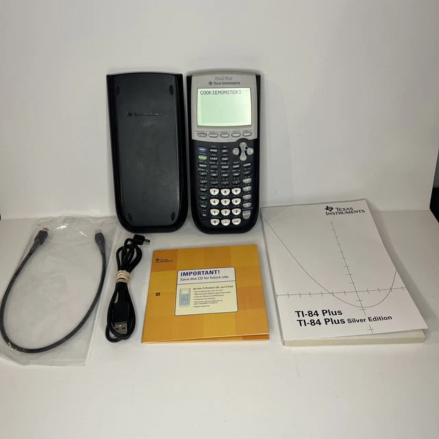Texas Instruments TI-84 Plus Graphing Calculator - Black