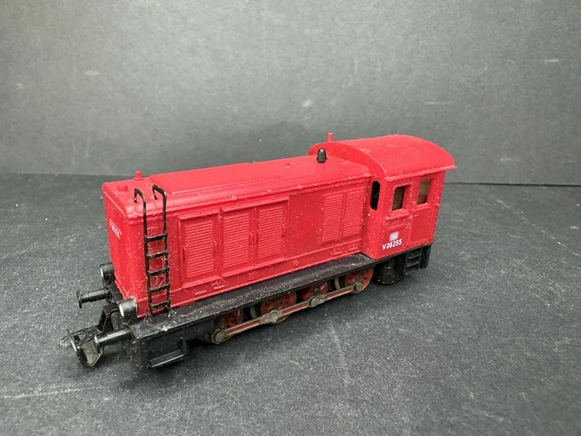 SPUR TT DIESELLOK V36 255 DB rot, BTTB, prima aus Sammlung EUR 25,00