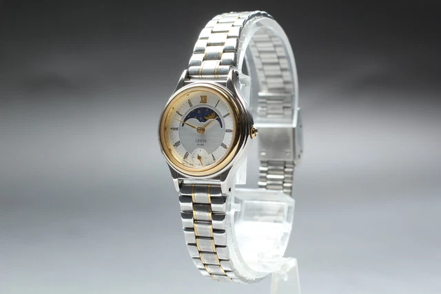 SEIKO success alba v806-0180 ムーンフェイズ SEIKO success alba v806-0180 ムーンフェイズ NEAR MINT] SEIKO Alba