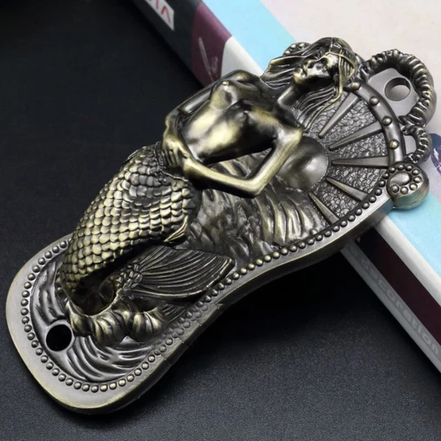 Curtain Wall Hook Ball Retro Mermaid Wall Hanging Art Decoration Coat Hat Hook
