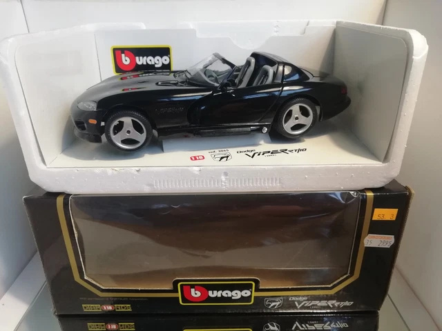 Bburago Burago 3065 Diamonds Dodge Viper RT/10 Scale 1:18 Near Mint In Box
