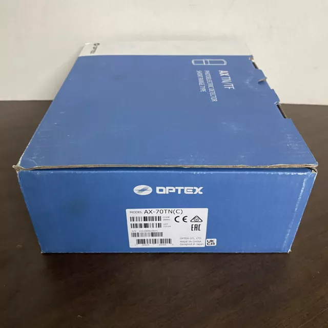 NEW Optex AX-70TN Outdoor Indoor Dual Beam Photoelectric Detector