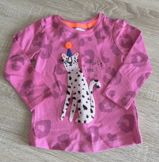 *BNWT* NEXT Baby Girl Pink Long Sleeved Top 12-18 Months