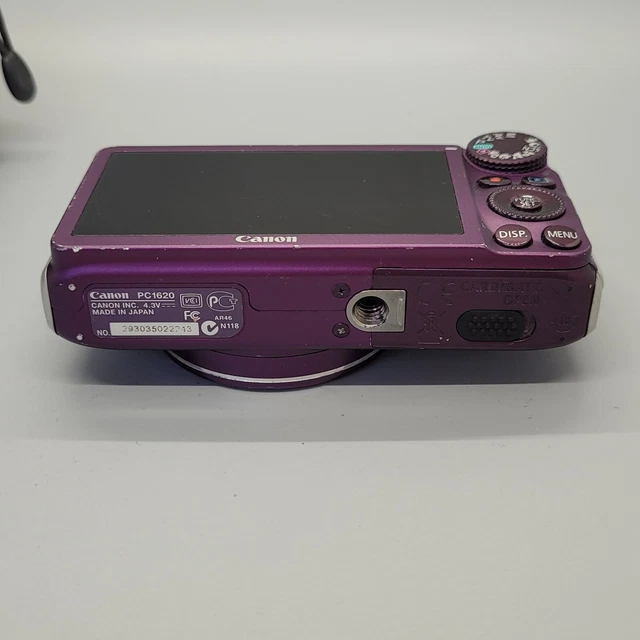 Canon PowerShot SX220 HS 12,1 megapixel fotocamera digitale compatta viola testata 5