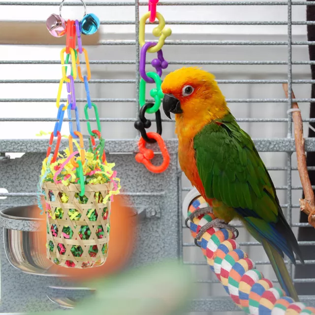 Papageienkäfigspielzeug Kau- Und Knabberspielzeug Für Gesundes Nahrungssuche