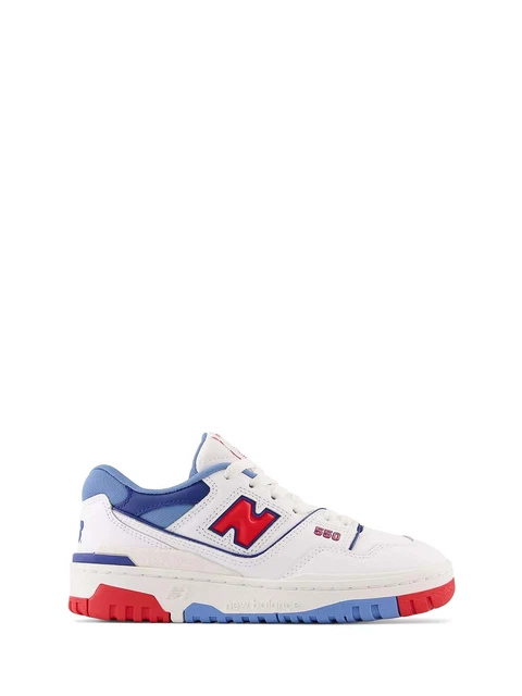 SNEAKERS - BAMBINO - New balance - PSB55 VAR - ECOPELLE - BIANCO - NBPSB550CH