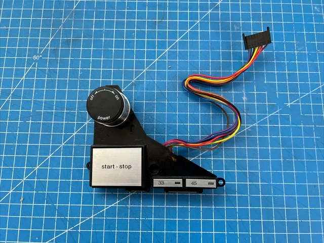 THAKKER Unité de Pitch complète pour Technics SL-1200 1210 MK2 MKII - SFDP122-24A1 / SFDZ122N11-1