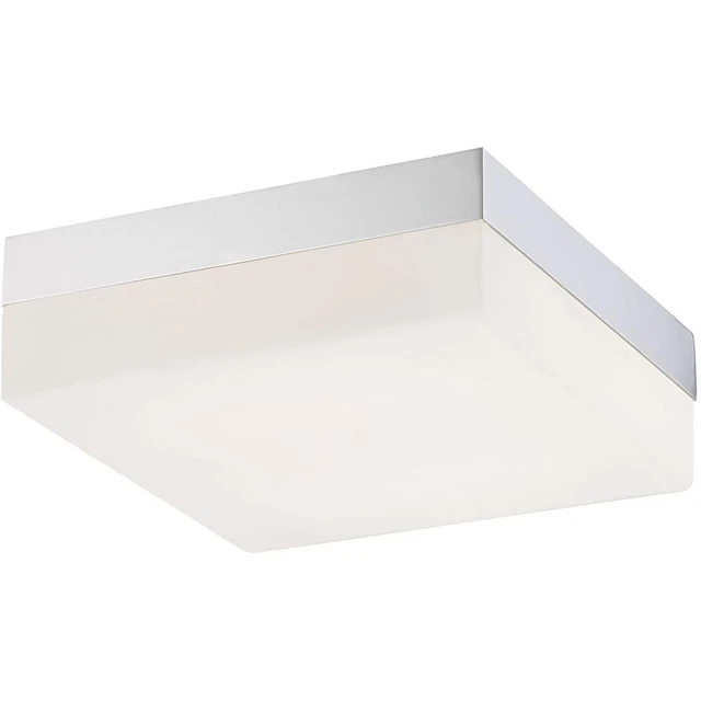 Eurofase Inc. 30154-018 Dixon LED 9 inch Chrome Flush Mount Ceiling Light, Large