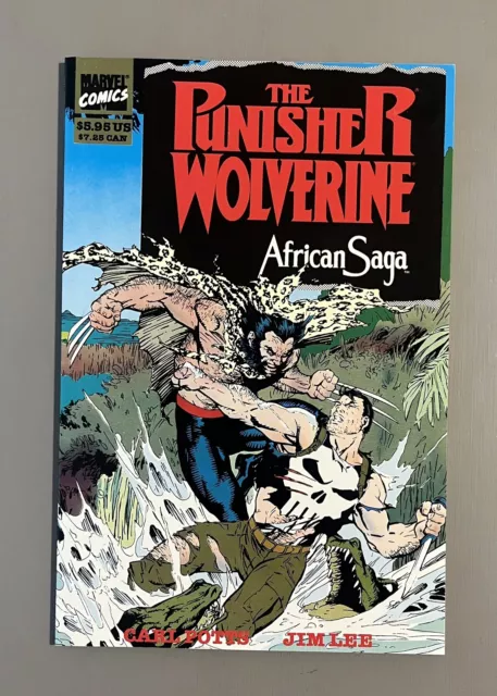 The Punisher / Wolverine: African Saga  One-Shot (1989) Marvel Comics